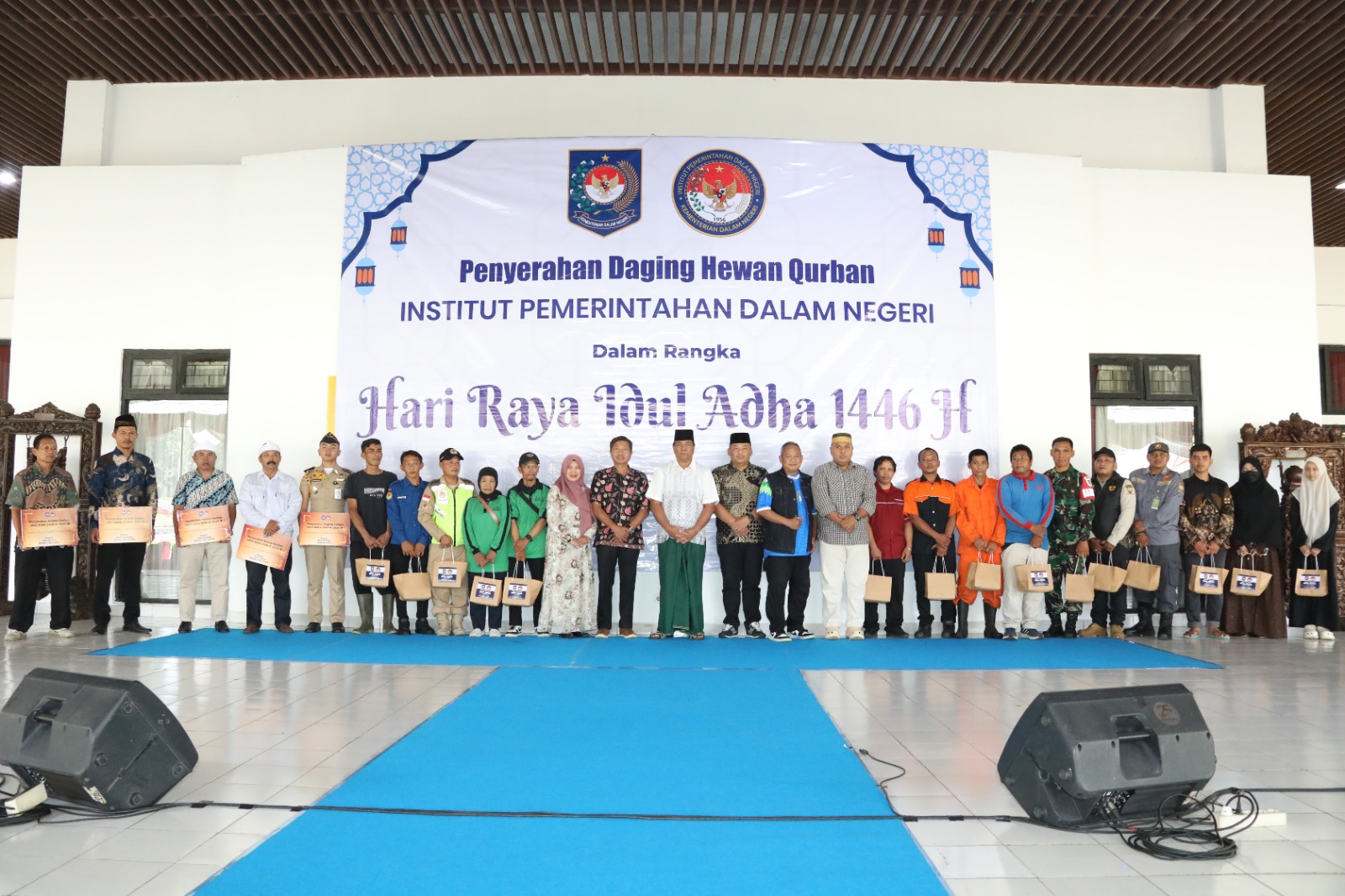 IPDN, ipdn, IPDN Laksanakan Kurban Iduladha 1446 H: 90 Hewan Terkumpul, Ribuan Warga Terbantu  